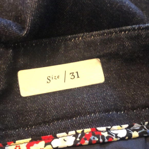 NWOT dark blue Pilcro Flares - Picture 12 of 16